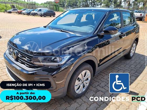 VOLKSWAGEN T-CROSS 1.0 200 TSI TOTAL FLEX SENSE AUTOMÁTICO
